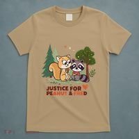Justice For Peanut The Squirrel And Fred The Raccon T-Shirt thumb 5