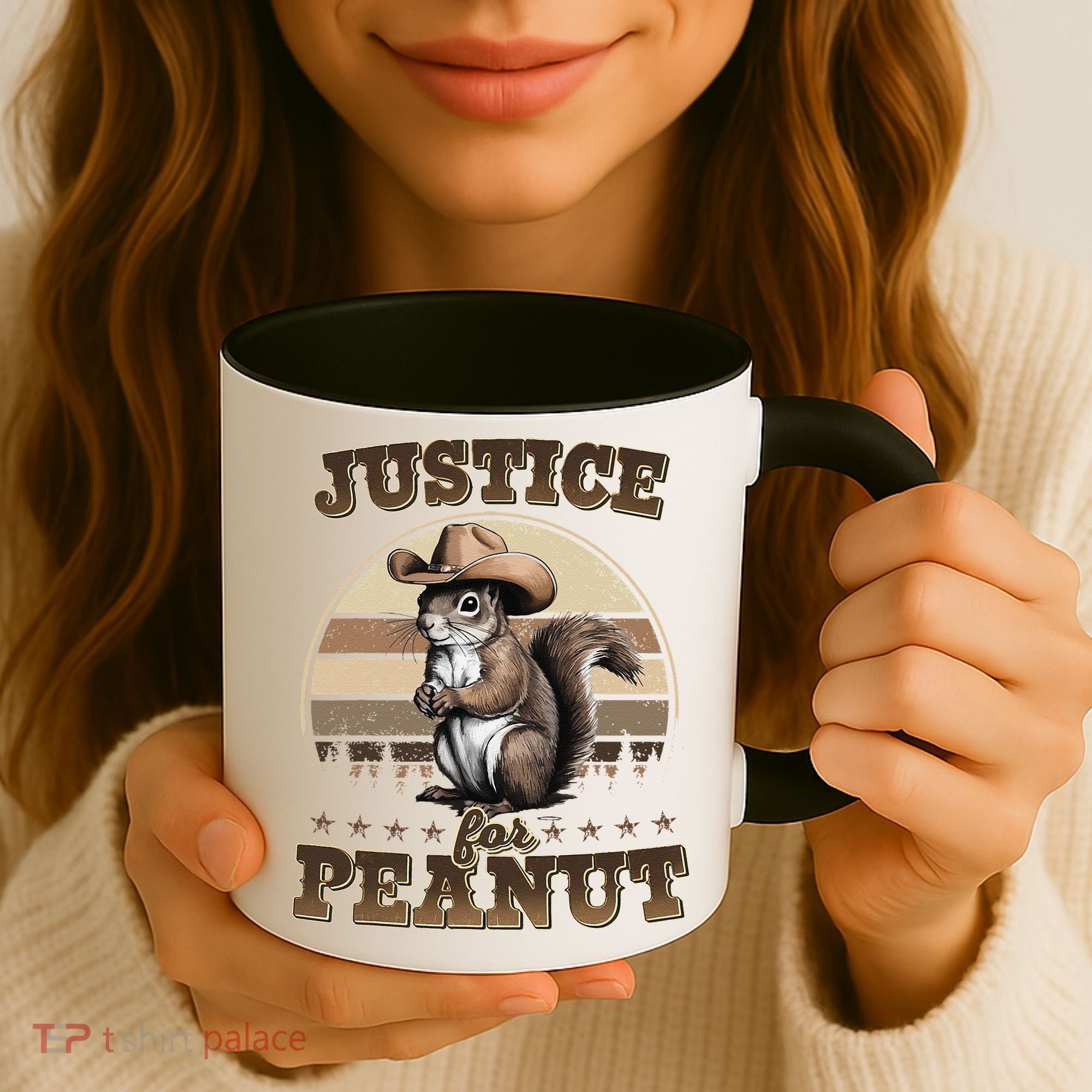 Justice For Peanut The Squirrel P地Ut Pnut Peanut Squirrel Coffee Mug