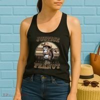 Justice For Peanut The Squirrel P地Ut Pnut Peanut Squirrel Women's Tank Top thumb 2