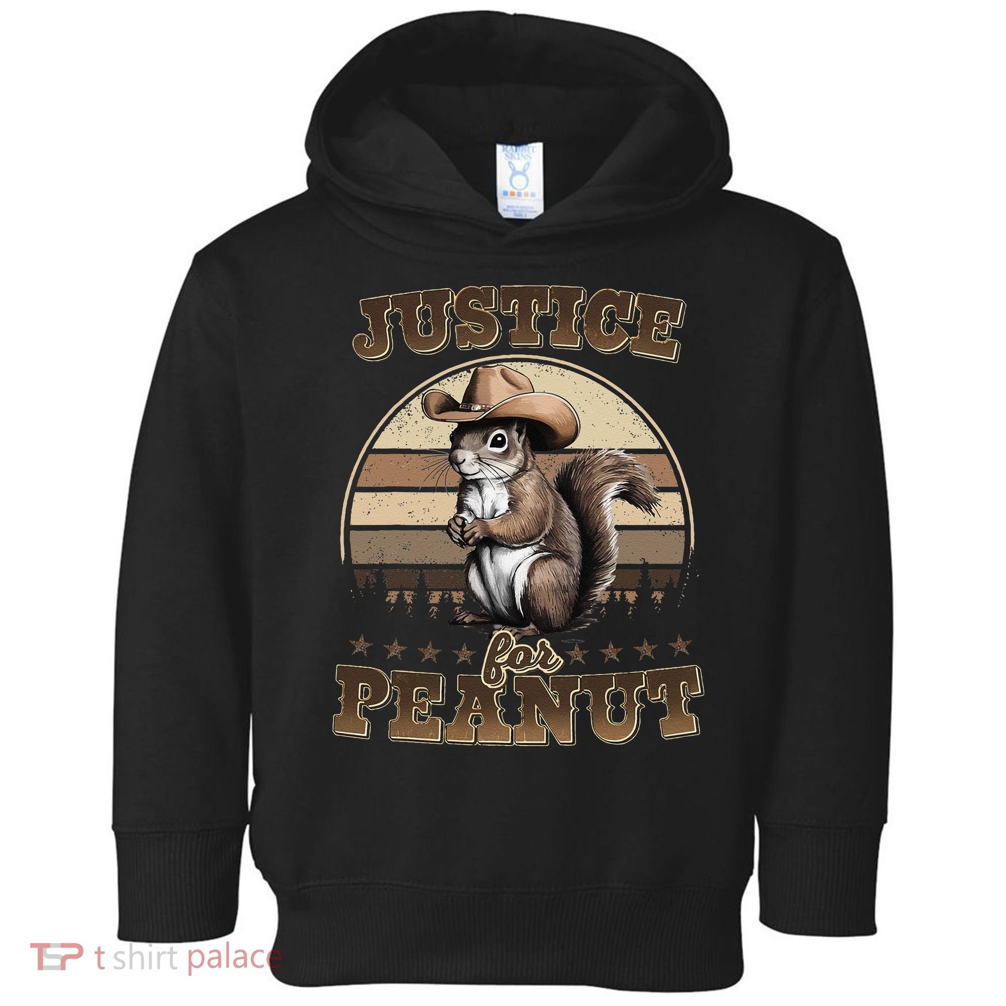 Justice For Peanut The Squirrel P地Ut Pnut Peanut Squirrel Toddler Hoodie