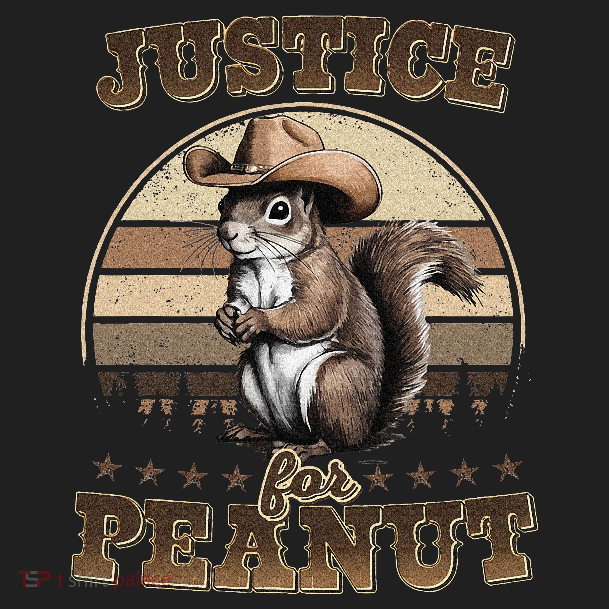 Justice For Peanut The Squirrel P地Ut Pnut Peanut Squirrel Golf Towel