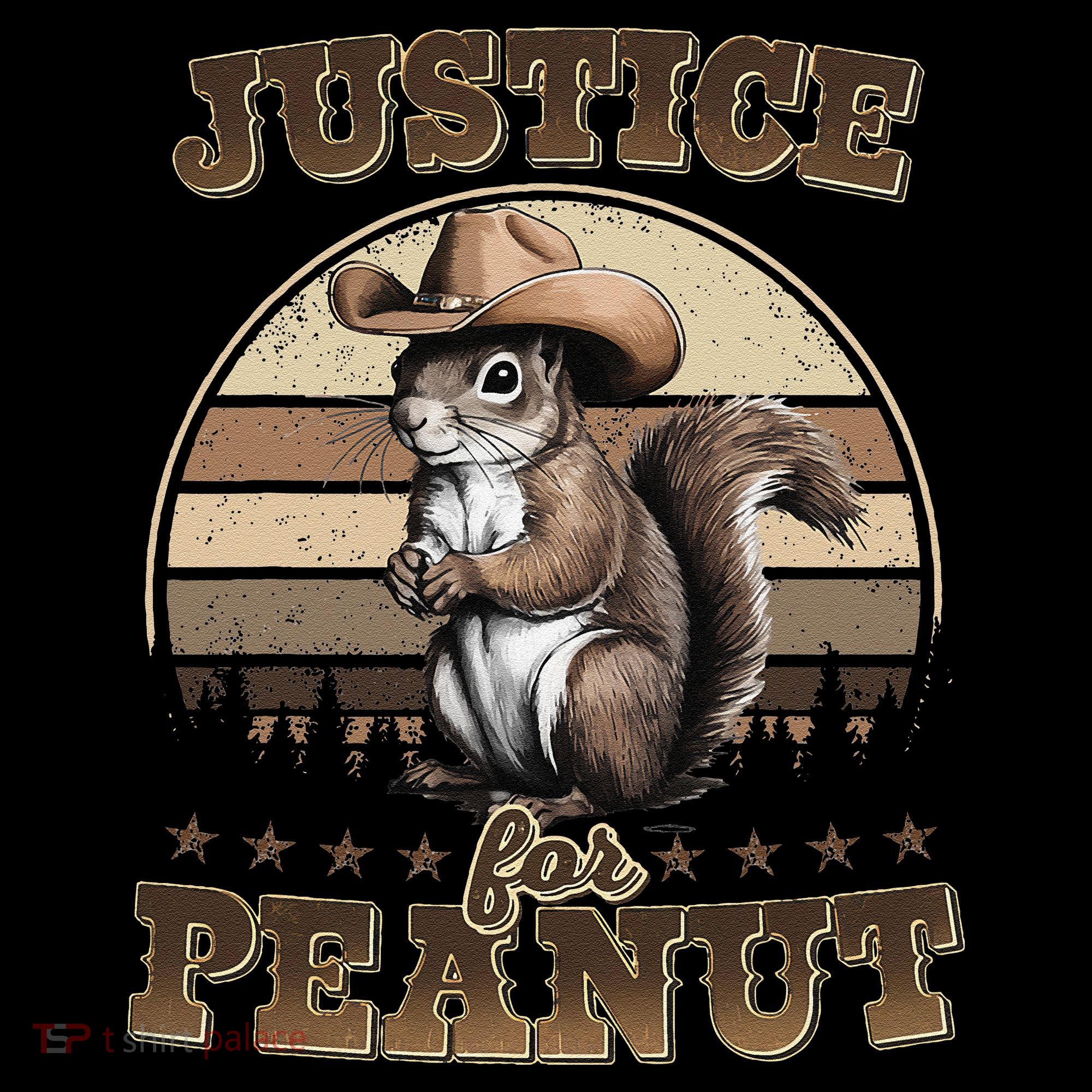 Justice For Peanut The Squirrel P地Ut Pnut Peanut Squirrel Women's T-Shirt