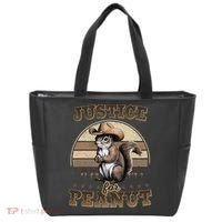 Justice For Peanut The Squirrel P地Ut Pnut Peanut Squirrel Tote Bag thumb 0