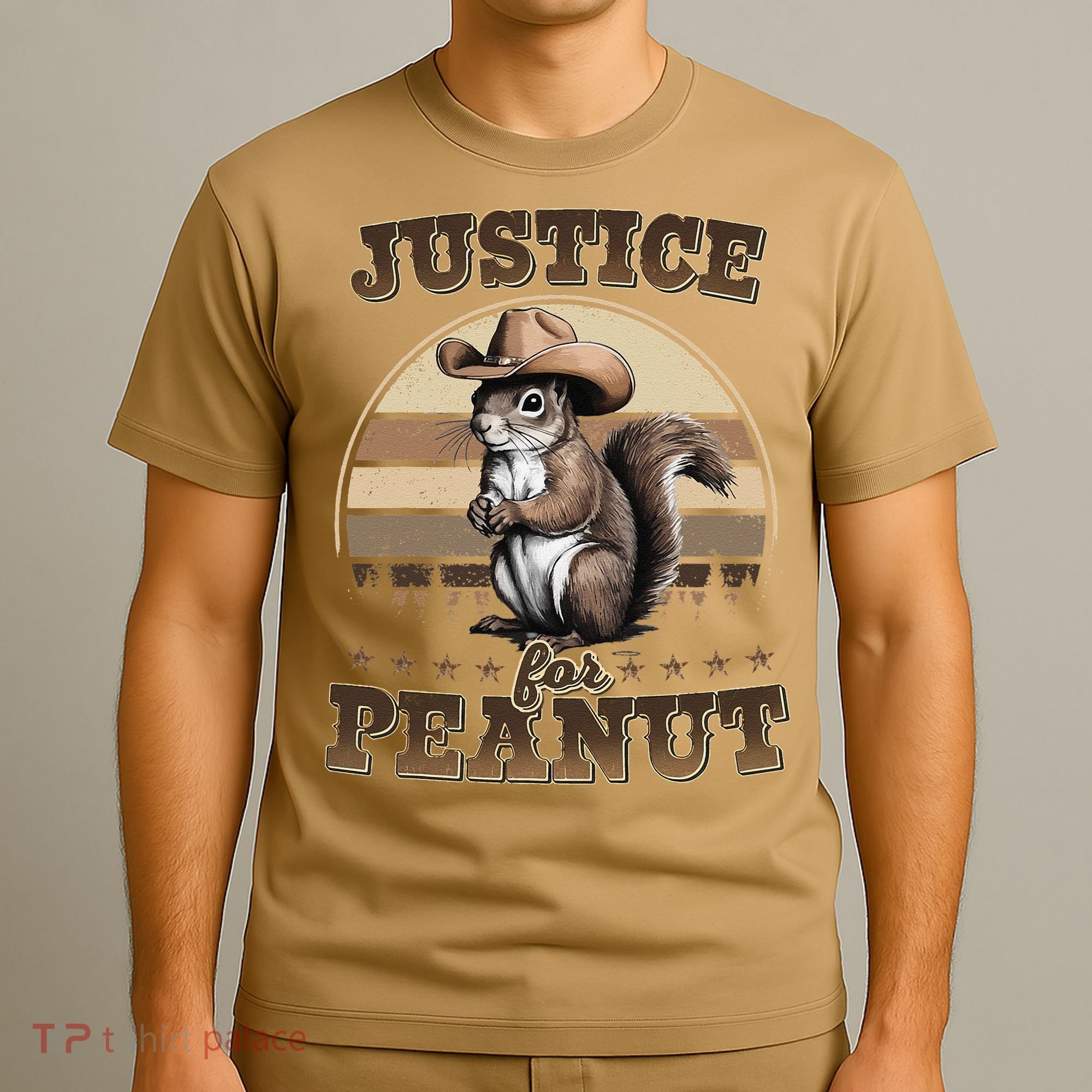 Justice For Peanut The Squirrel P地Ut Pnut Peanut Squirrel T-Shirt
