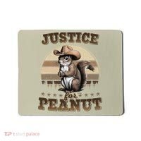 Justice For Peanut The Squirrel P地Ut Pnut Peanut Squirrel Mousepad thumb 0