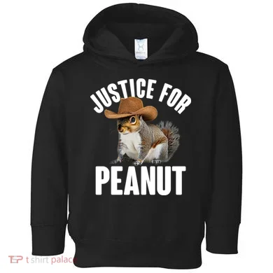 Justice For Peanut The Squirrel Toddler Hoodie