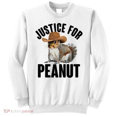 Justice For Peanut The Squirrel Sweatshirt