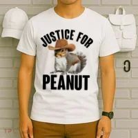 Justice For Peanut The Squirrel T-Shirt thumb 6
