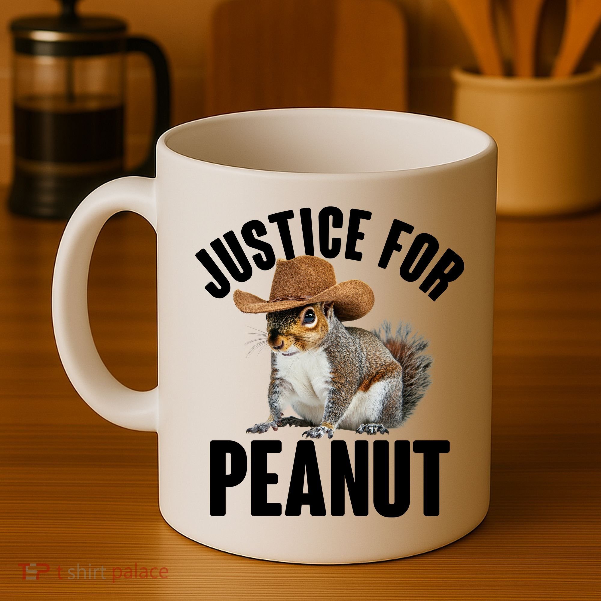 Justice For Peanut The Squirrel Coffee Mug