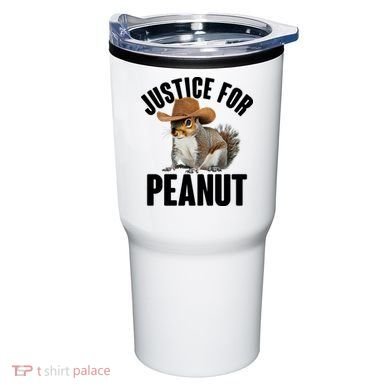 Justice For Peanut The Squirrel Tumbler