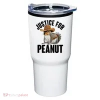 Justice For Peanut The Squirrel Tumbler thumb 0
