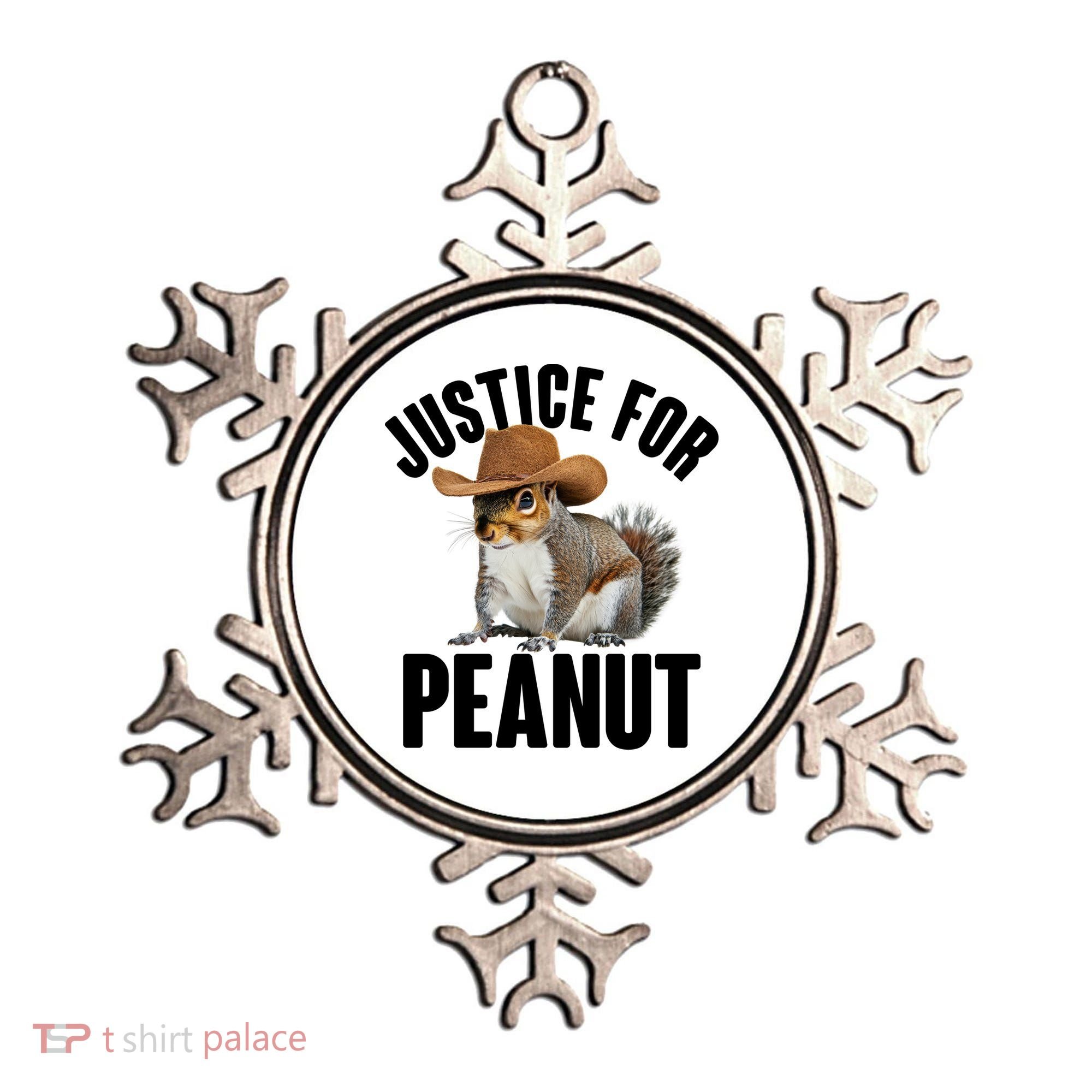 Justice For Peanut The Squirrel Ornament