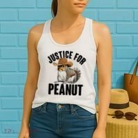 Justice For Peanut The Squirrel Women's Tank Top thumb 2