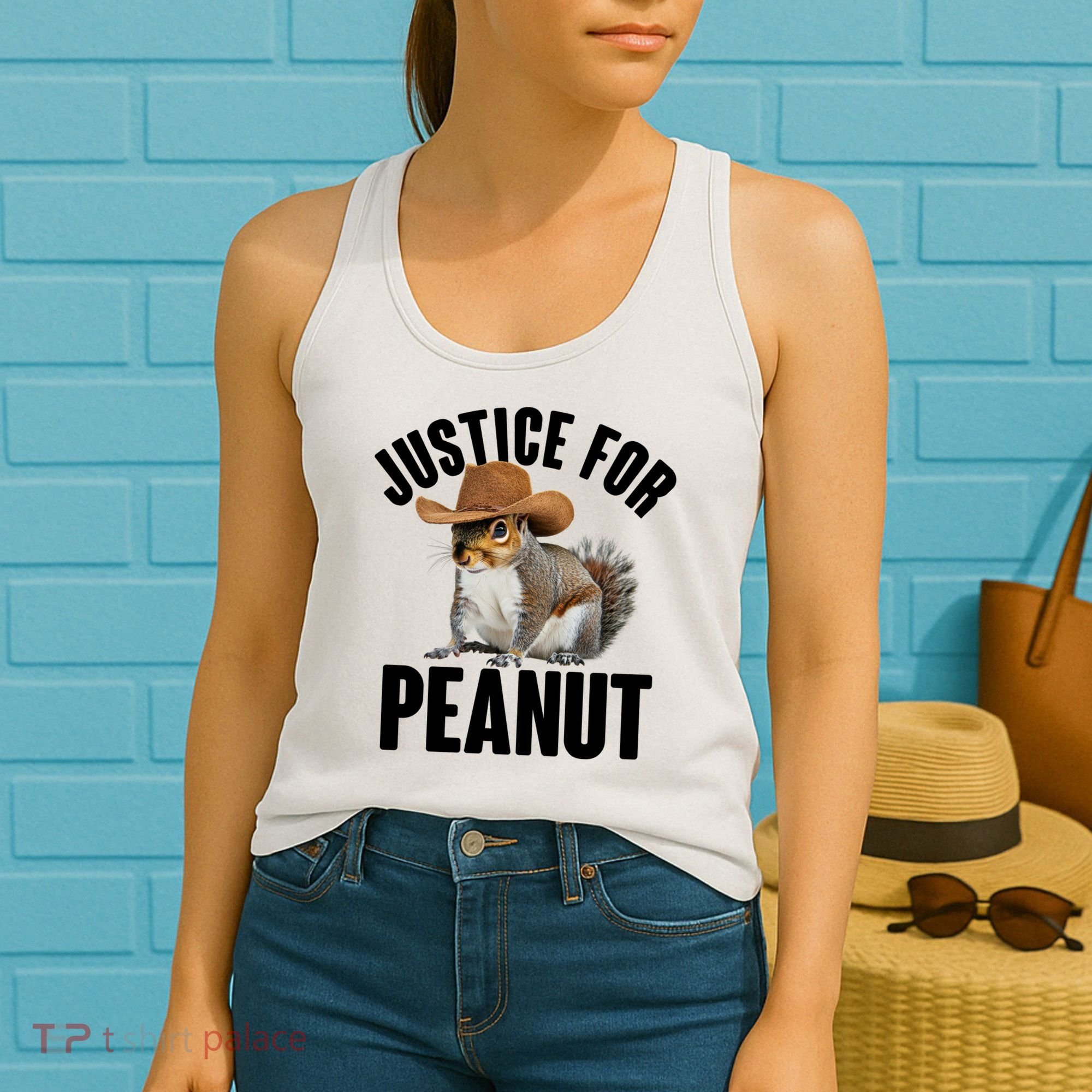 Justice For Peanut The Squirrel Women's Tank Top