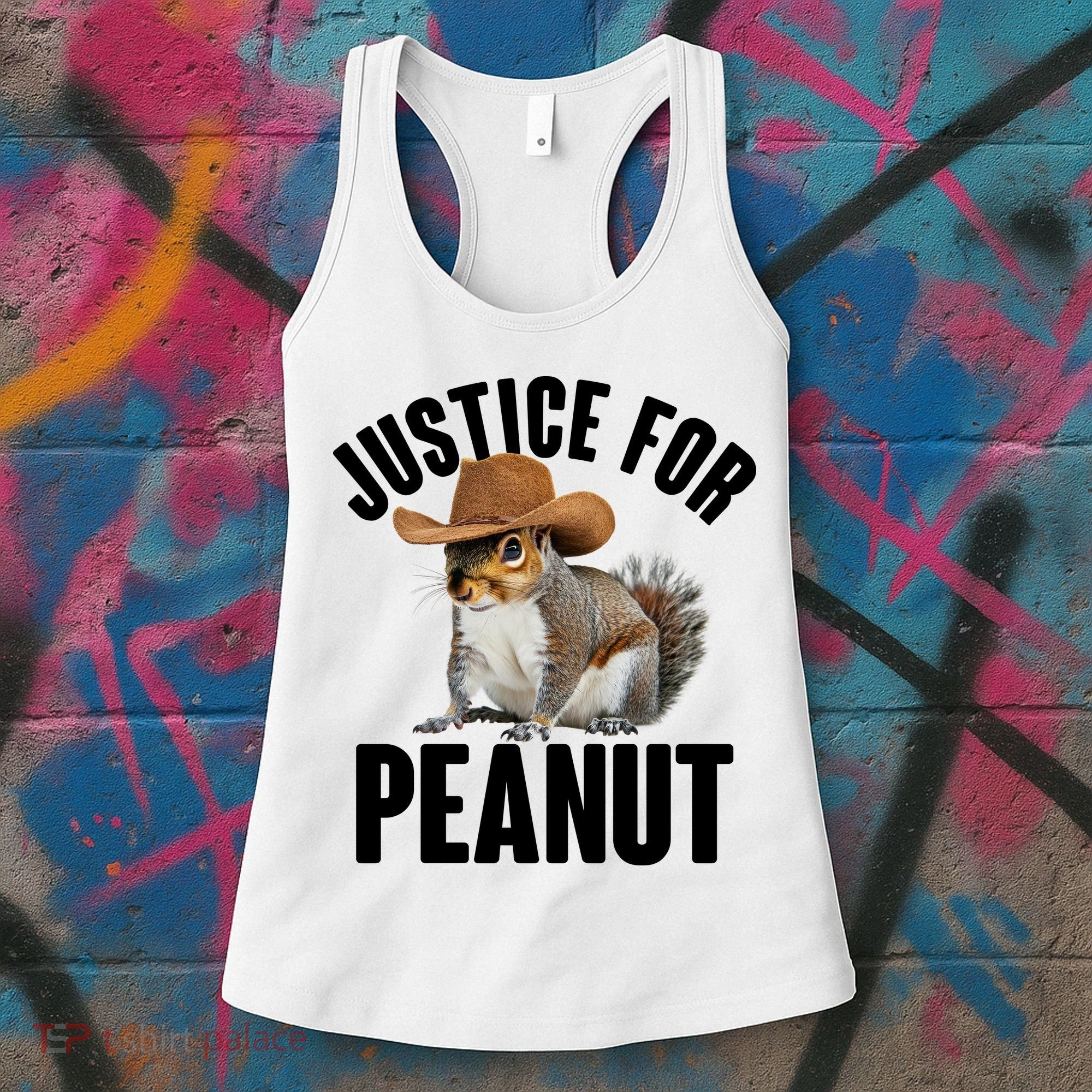 Justice For Peanut The Squirrel Women's Tank Top