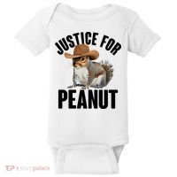 Justice For Peanut The Squirrel Baby Bodysuit thumb 0