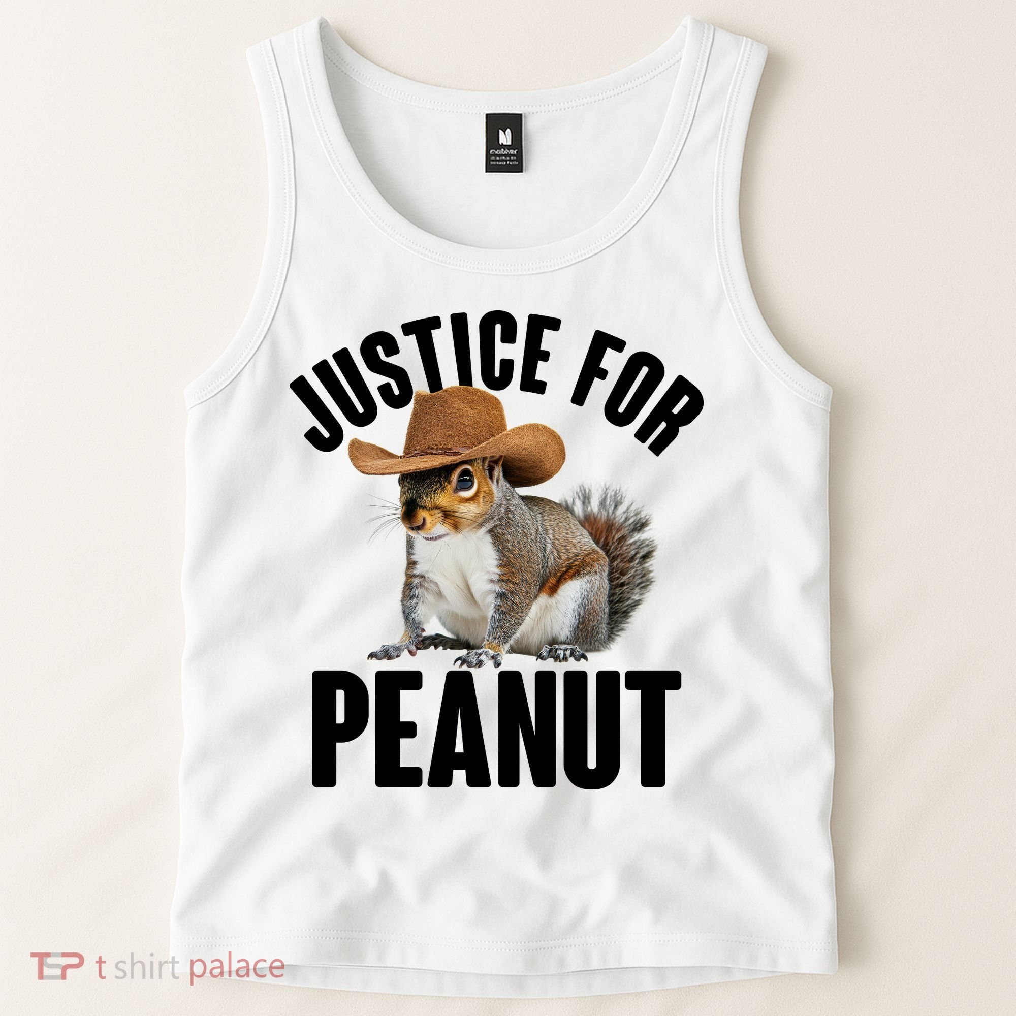 Justice For Peanut The Squirrel Tank Top
