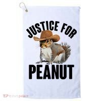 Justice For Peanut The Squirrel Golf Towel thumb 0
