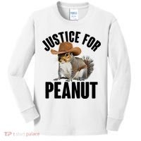 Justice For Peanut The Squirrel Kids Long Sleeve Shirt thumb 0