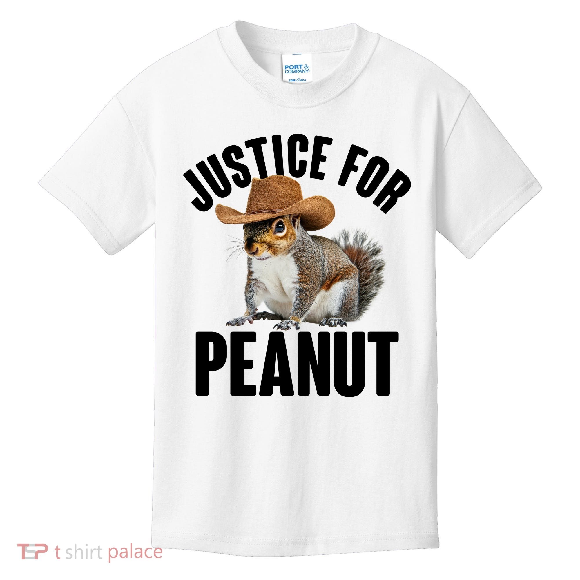 Justice For Peanut The Squirrel Kids T-Shirt