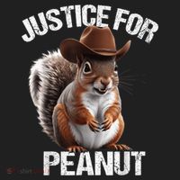 Justice For Peanut The Squirrel Cowboy Hat Peanut Squirrel Tumbler thumb 3