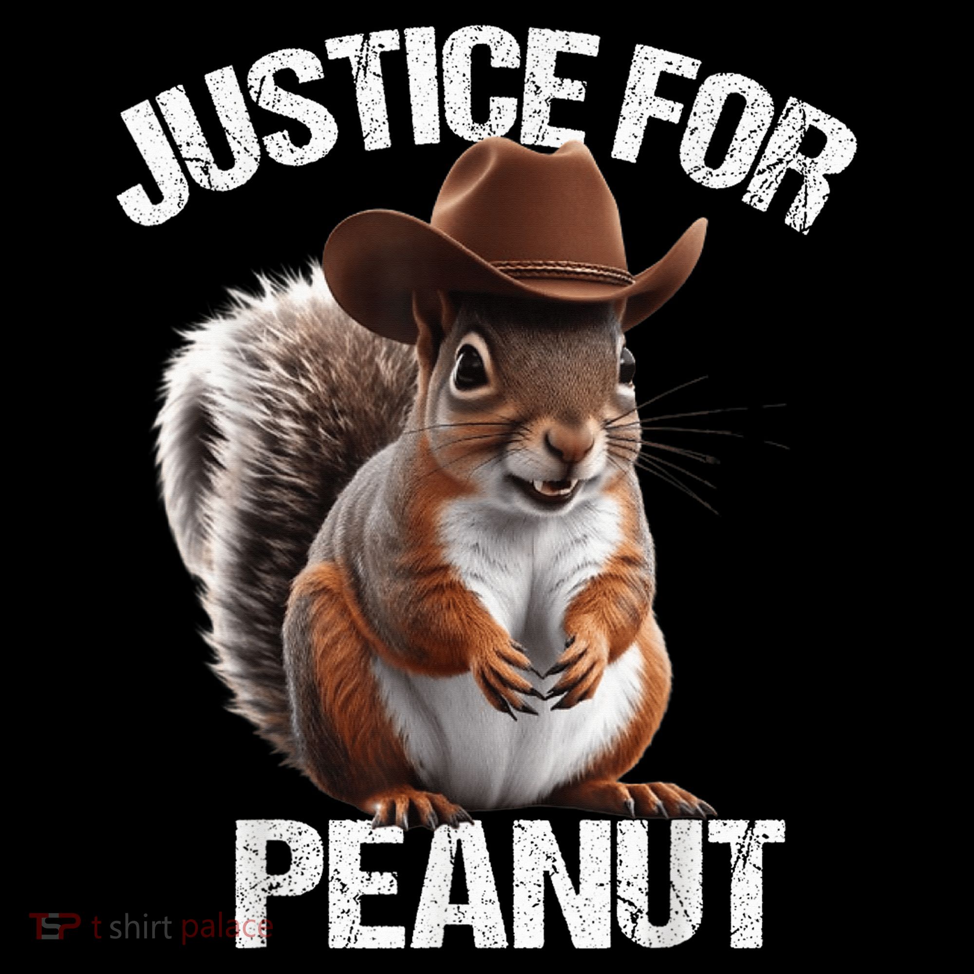 Justice For Peanut The Squirrel Cowboy Hat Peanut Squirrel Ornament