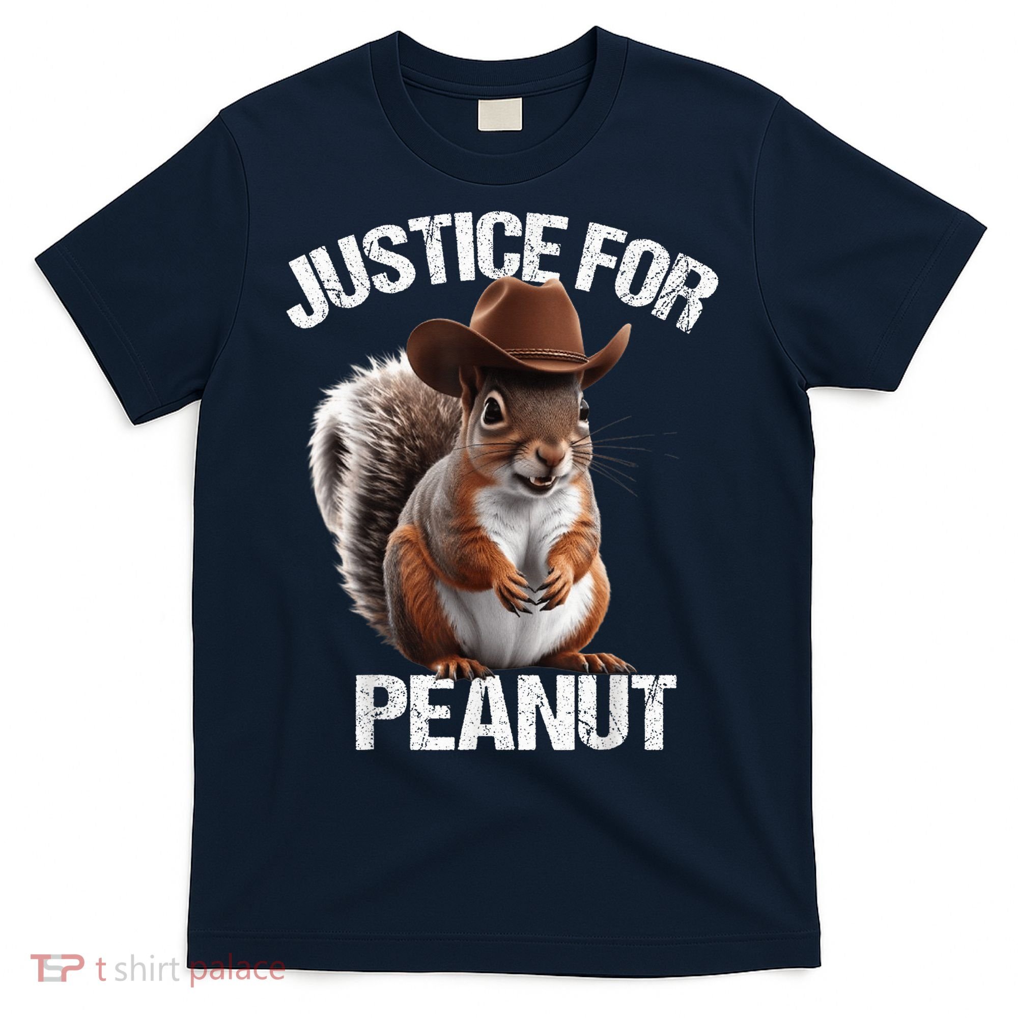 Justice For Peanut The Squirrel Cowboy Hat Peanut Squirrel T-Shirt