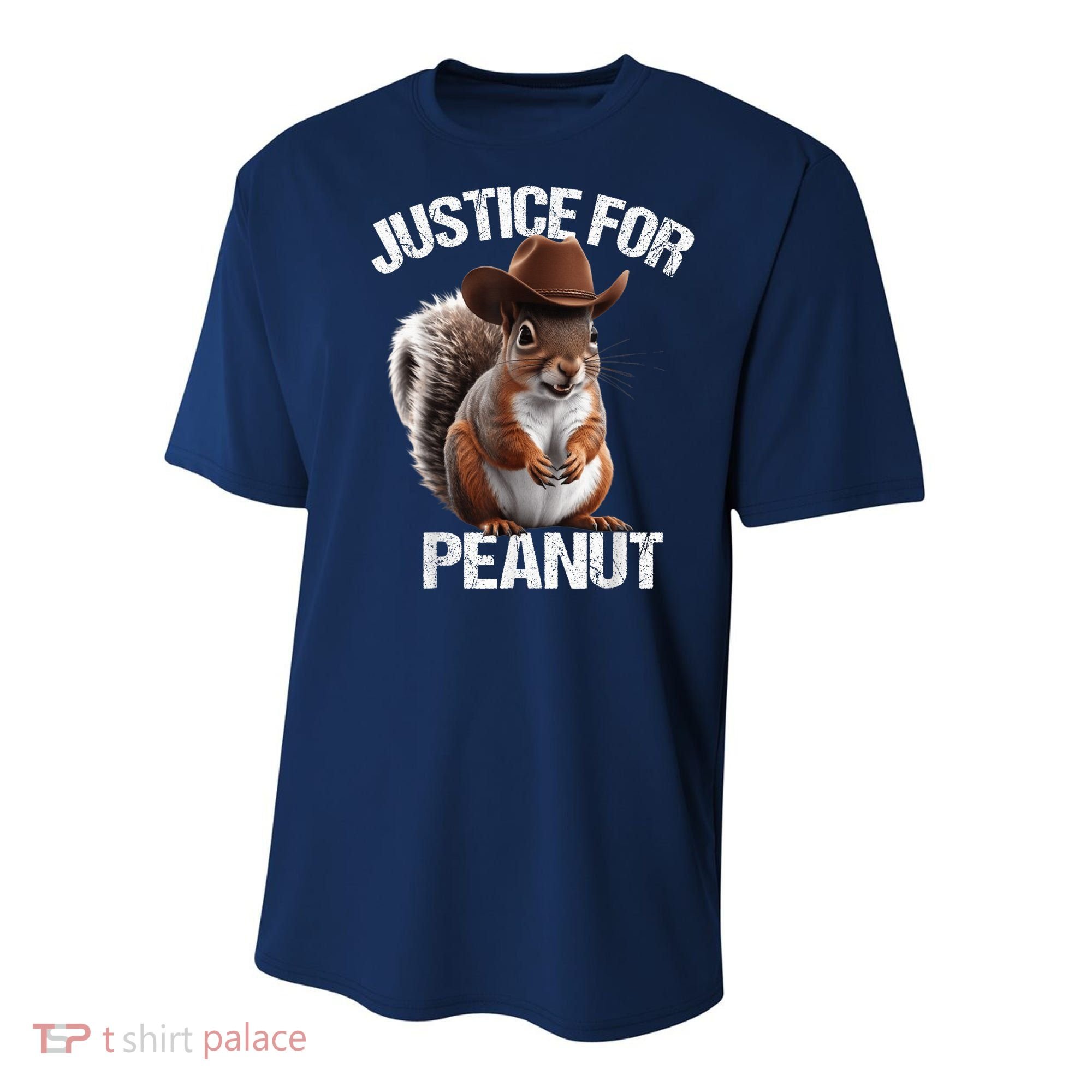 Justice For Peanut The Squirrel Cowboy Hat Peanut Squirrel Youth Performance Sprint T-Shirt