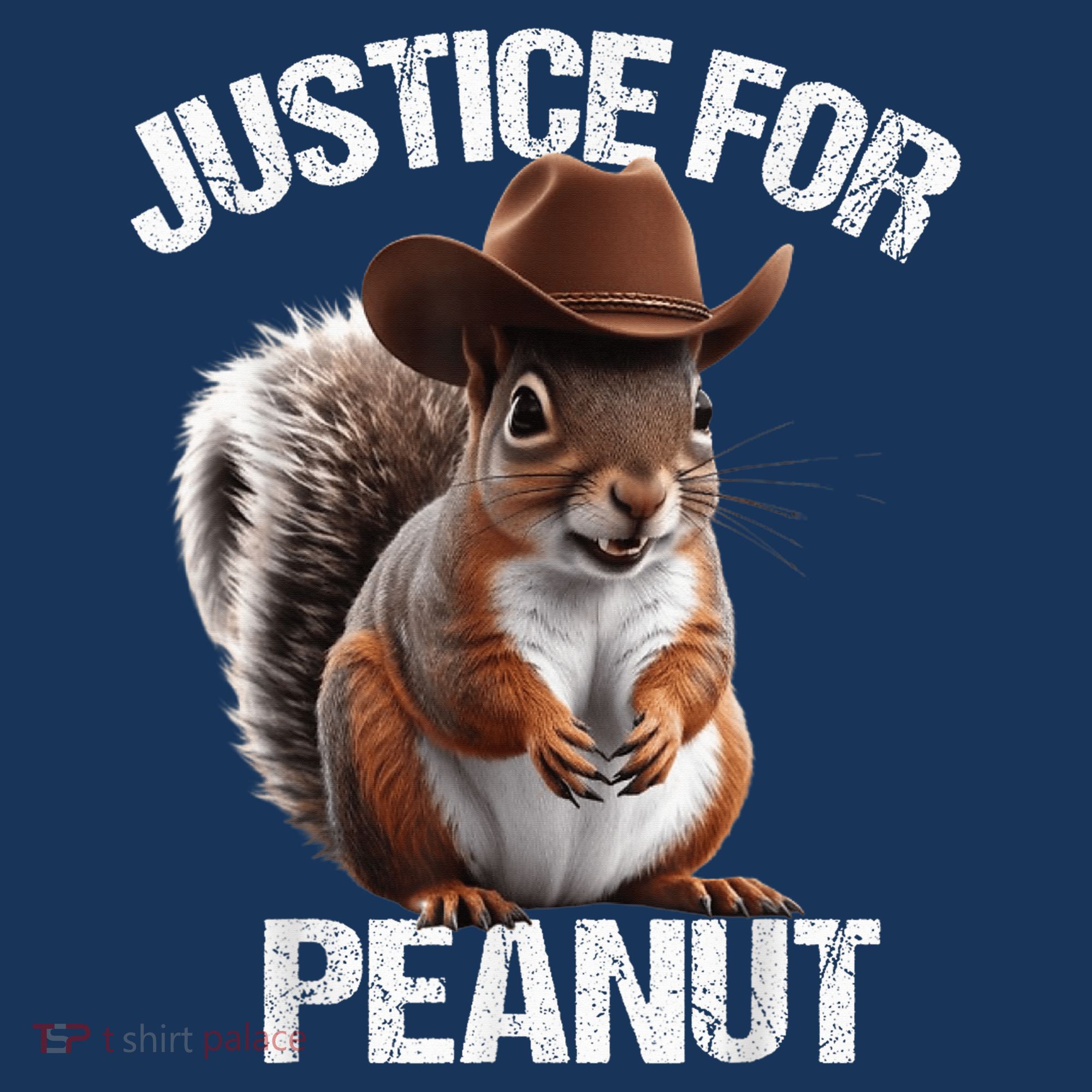 Justice For Peanut The Squirrel Cowboy Hat Peanut Squirrel Toddler Hoodie