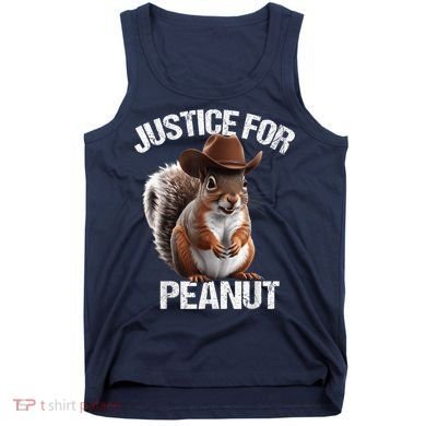 Justice For Peanut The Squirrel Cowboy Hat Peanut Squirrel Tank Top