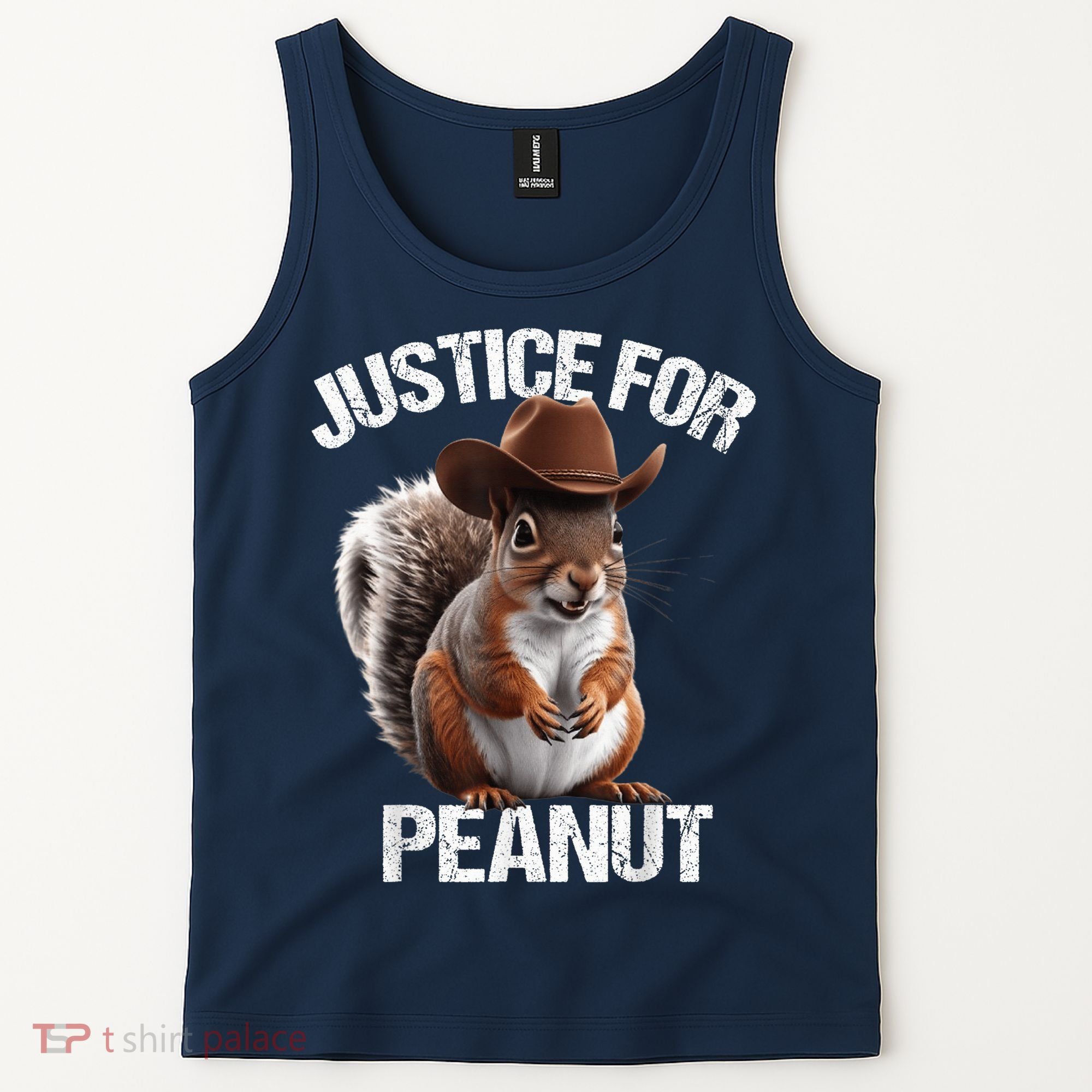 Justice For Peanut The Squirrel Cowboy Hat Peanut Squirrel Tank Top