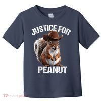 Justice For Peanut The Squirrel Cowboy Hat Peanut Squirrel Toddler T-Shirt thumb 0