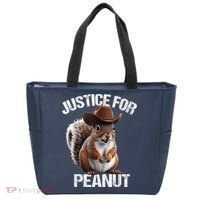 Justice For Peanut The Squirrel Cowboy Hat Peanut Squirrel Tote Bag thumb 0