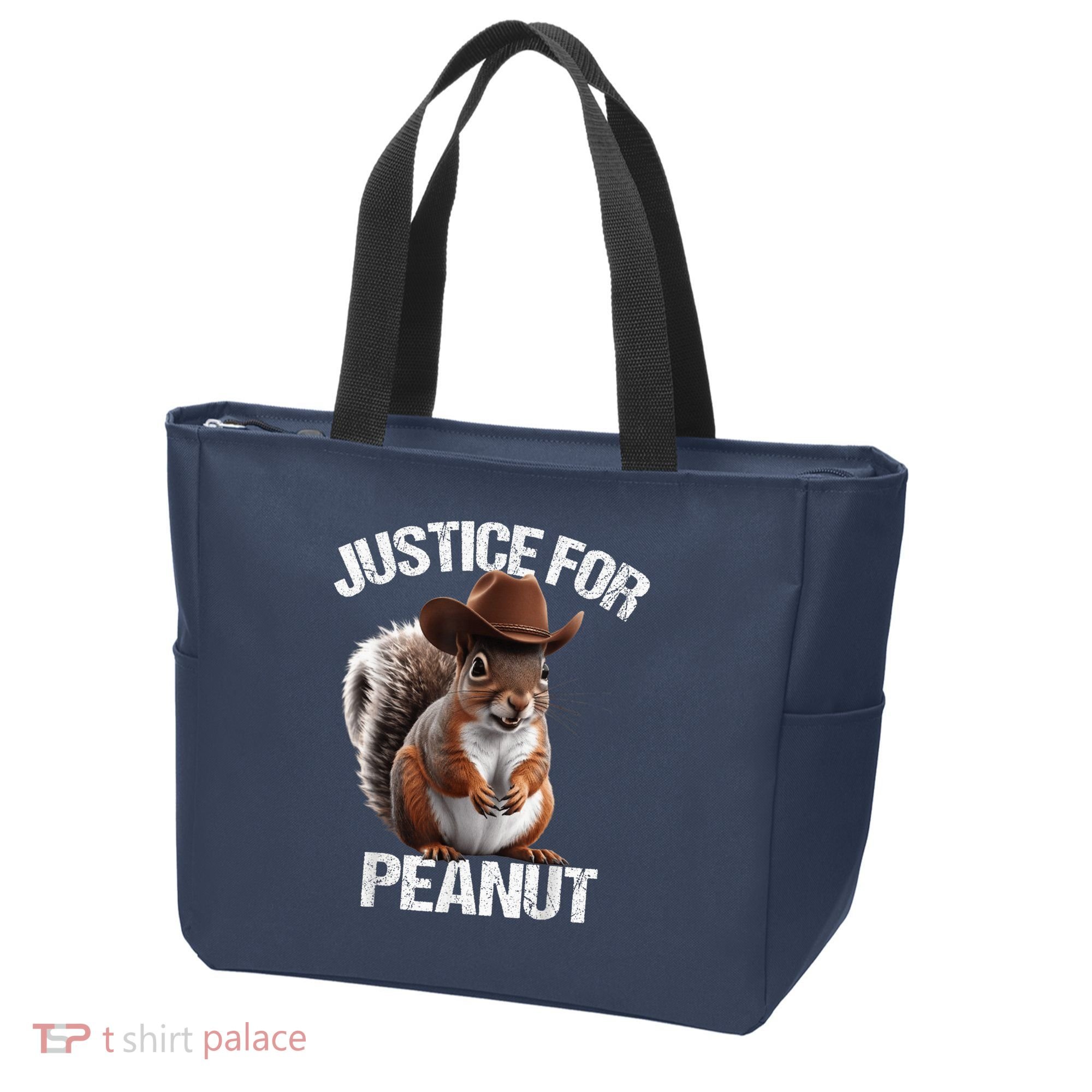 Justice For Peanut The Squirrel Cowboy Hat Peanut Squirrel Tote Bag