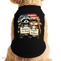 Justice For Peanut The Squirrel And Fred The Raccoon Doggie Tank thumb 0