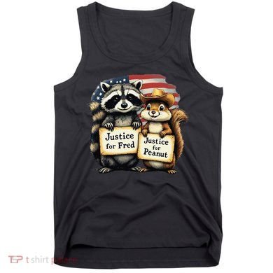 Justice For Peanut The Squirrel And Fred The Raccoon Tank Top