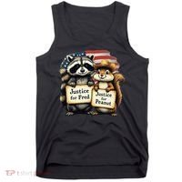 Justice For Peanut The Squirrel And Fred The Raccoon Tank Top thumb 0