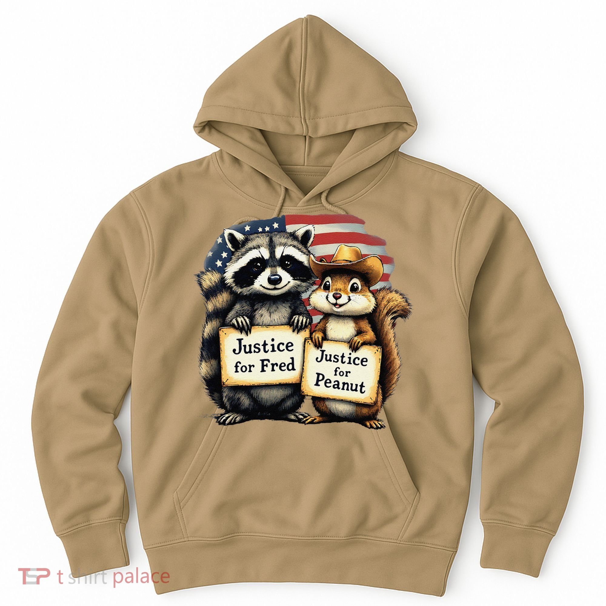 Justice For Peanut The Squirrel And Fred The Raccoon Hoodie