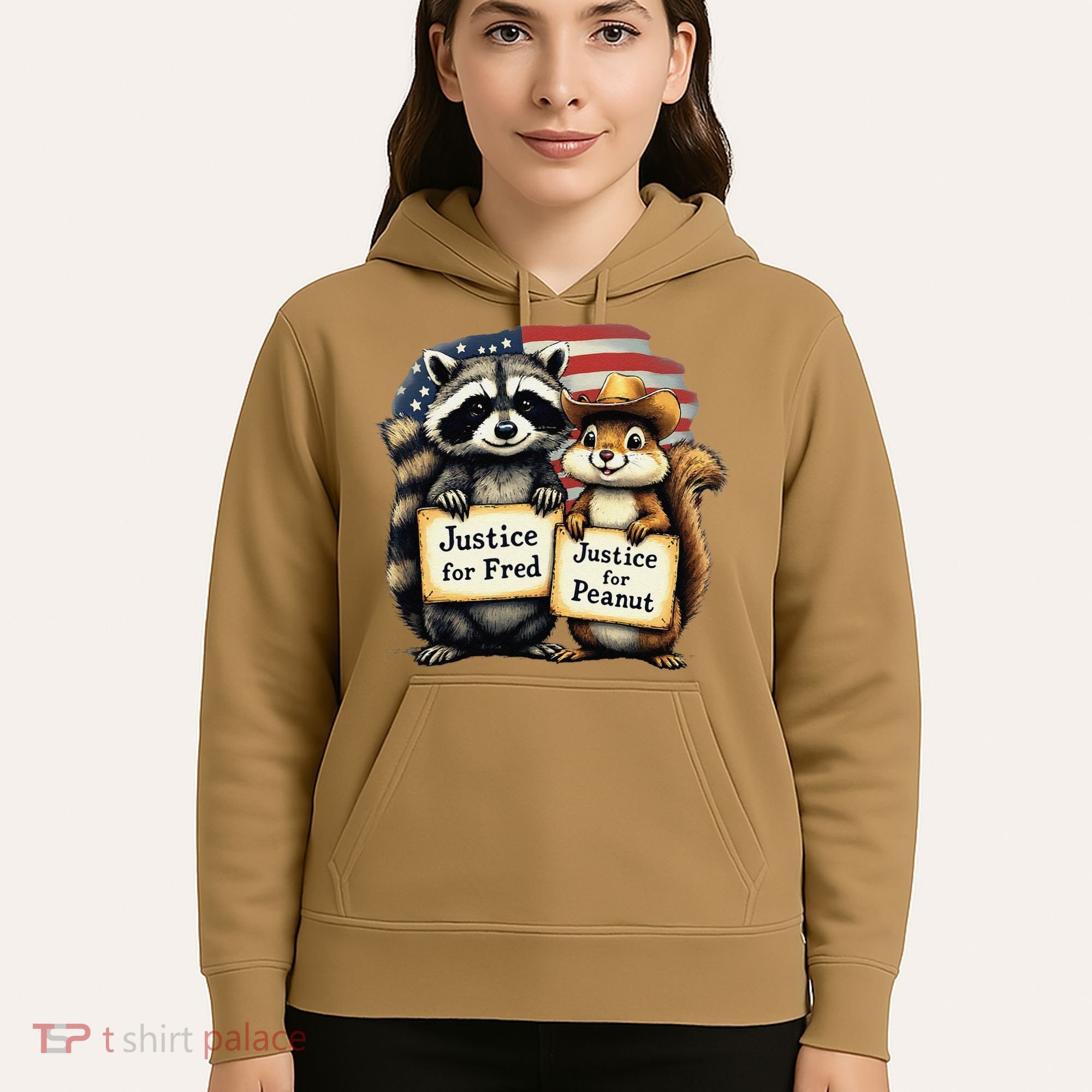 Justice For Peanut The Squirrel And Fred The Raccoon Hoodie