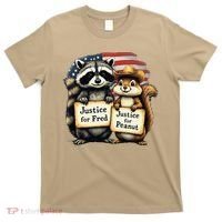 Justice For Peanut The Squirrel And Fred The Raccoon T-Shirt thumb 0