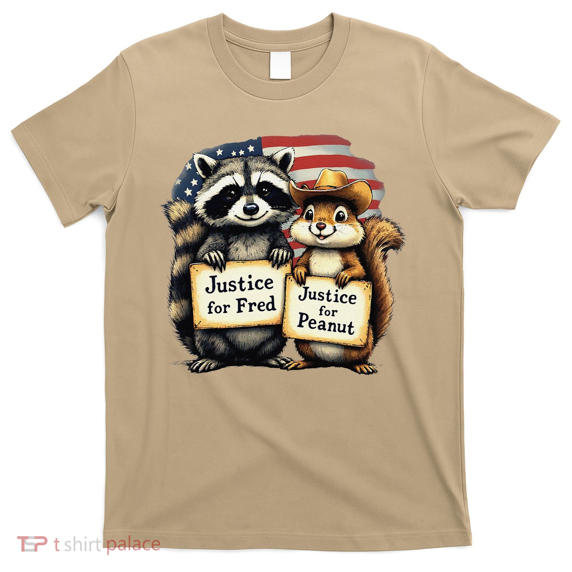 Justice For Peanut The Squirrel And Fred The Raccoon T-Shirt