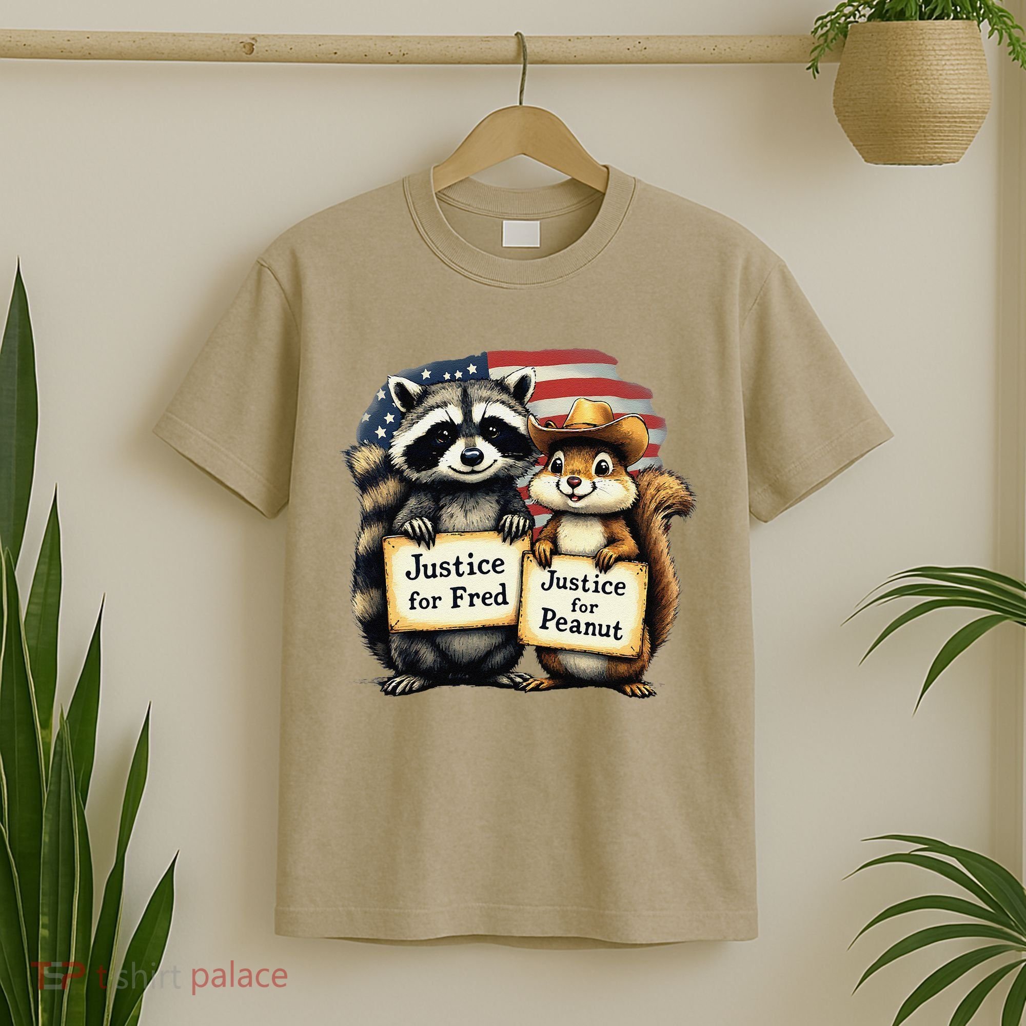 Justice For Peanut The Squirrel And Fred The Raccoon T-Shirt