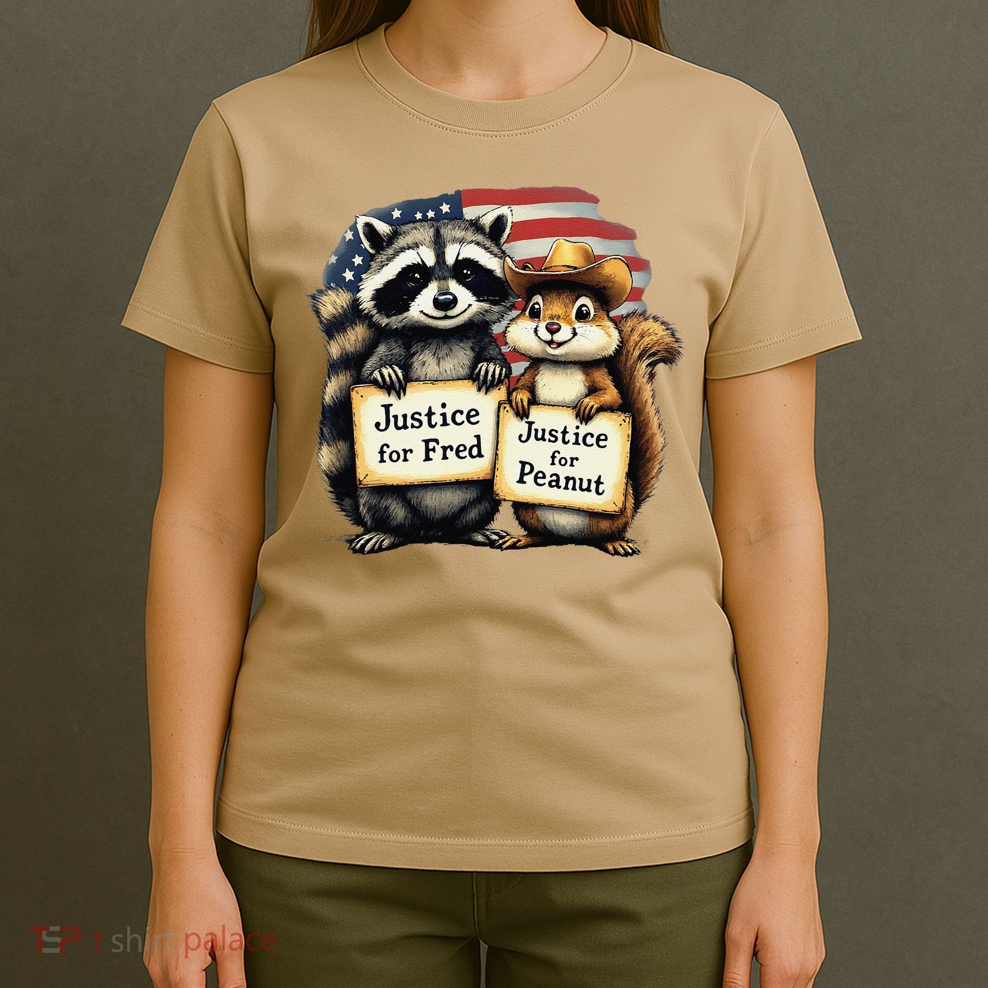 Justice For Peanut The Squirrel And Fred The Raccoon T-Shirt