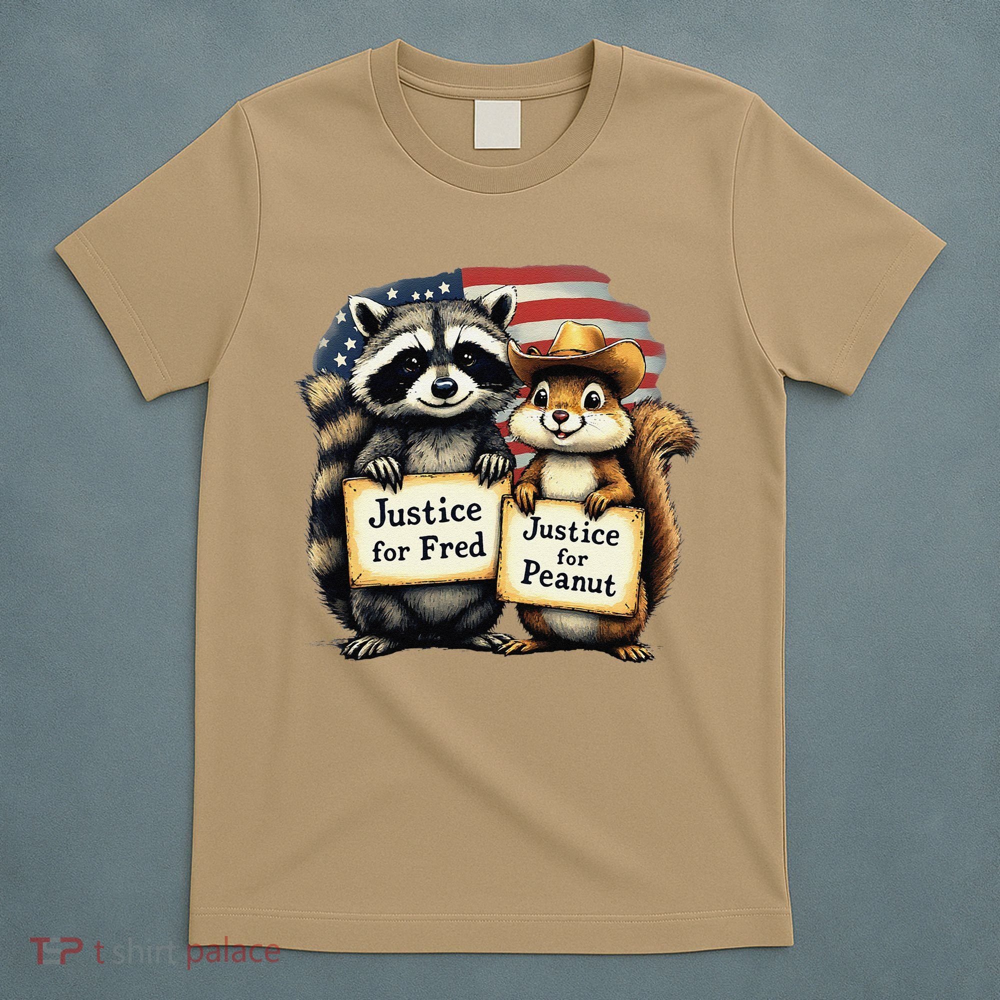 Justice For Peanut The Squirrel And Fred The Raccoon T-Shirt
