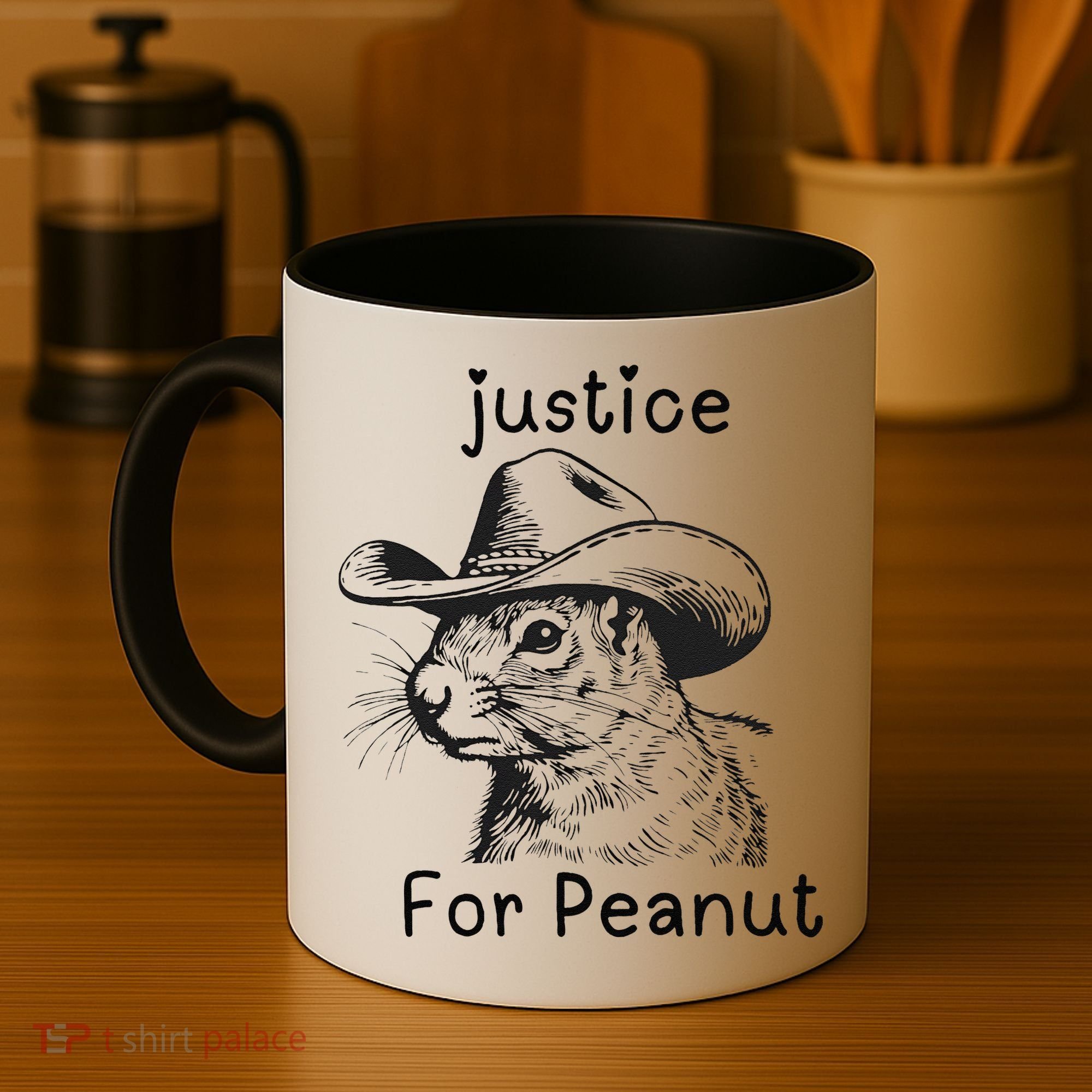 Justice For Peanut The Squirrel P地Ut Pnut Peanut Squirrel Coffee Mug