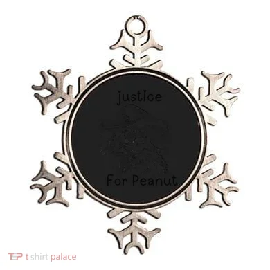 Justice For Peanut The Squirrel P地Ut Pnut Peanut Squirrel Ornament
