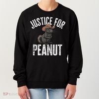 Justice For Peanut The Squirrel Peanut Squirrel Women's Sweatshirt thumb 0