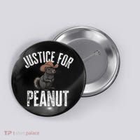 Justice For Peanut The Squirrel Peanut Squirrel Button thumb 0