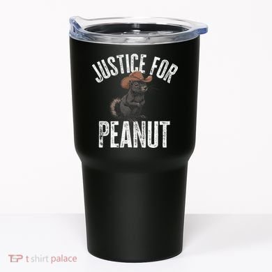 Justice For Peanut The Squirrel Peanut Squirrel Tumbler