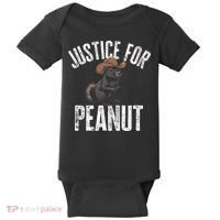 Justice For Peanut The Squirrel Peanut Squirrel Baby Bodysuit thumb 0